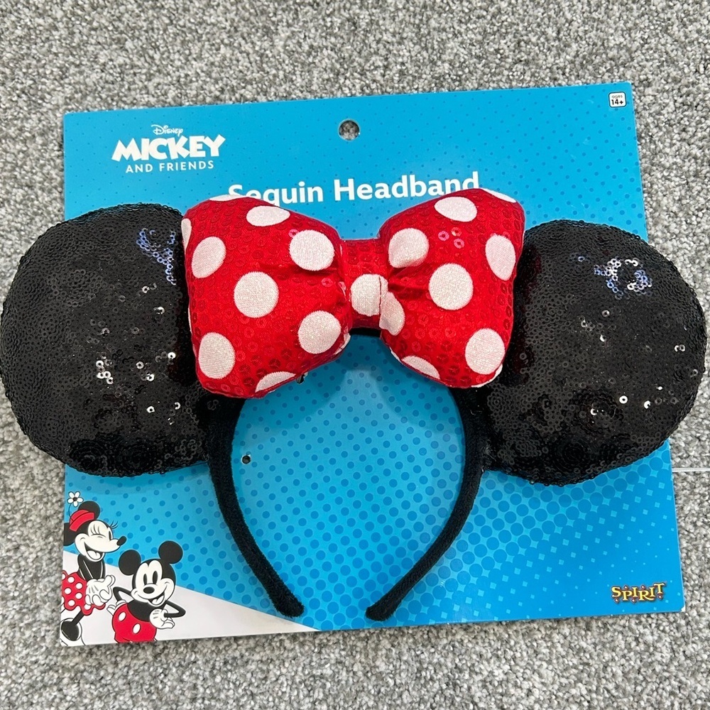 Disney/Minnie Mouse Ears 14yrs+